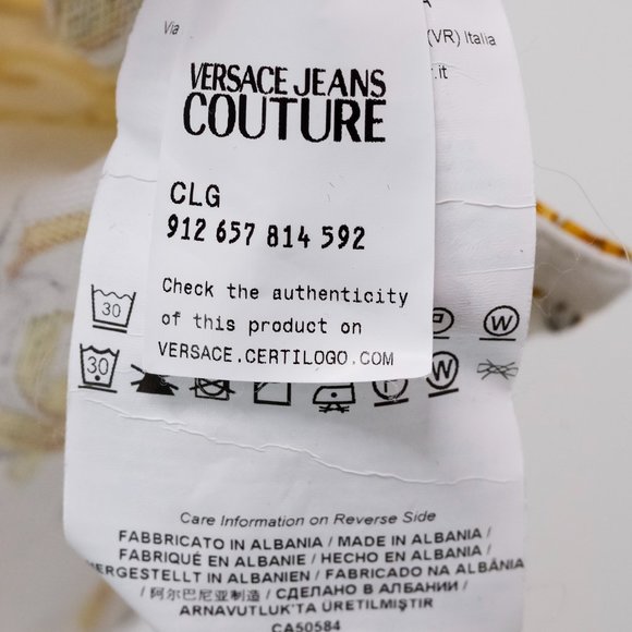 Versace Jeans Printed Polo Shirt - Picture 9 of 12